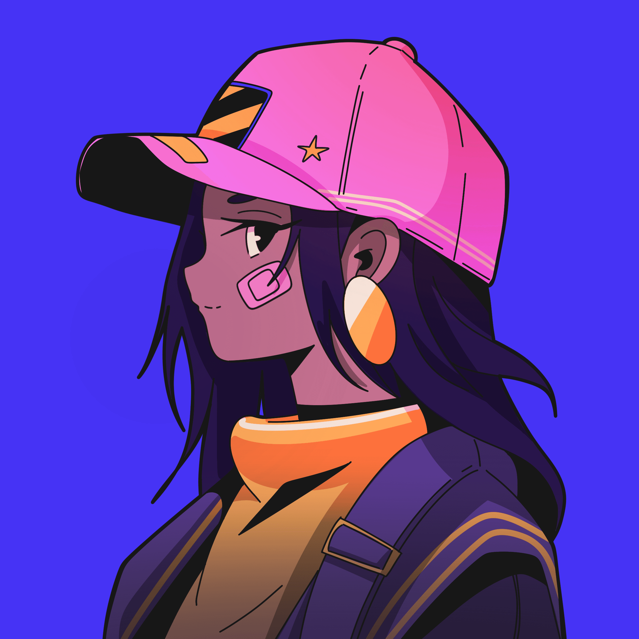 Illustration of a girl